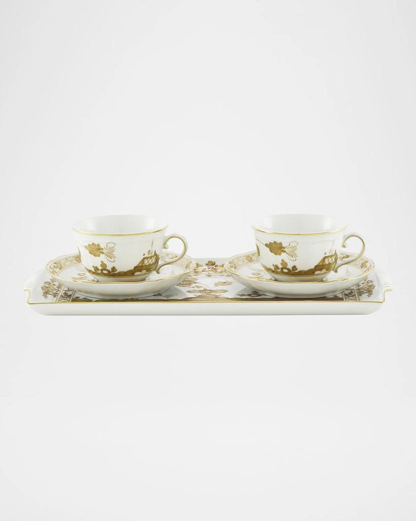 商品GINORI 1735|Oriente Italiano Aurum Tea Service Set,价格¥8938,第3张图片详细描述