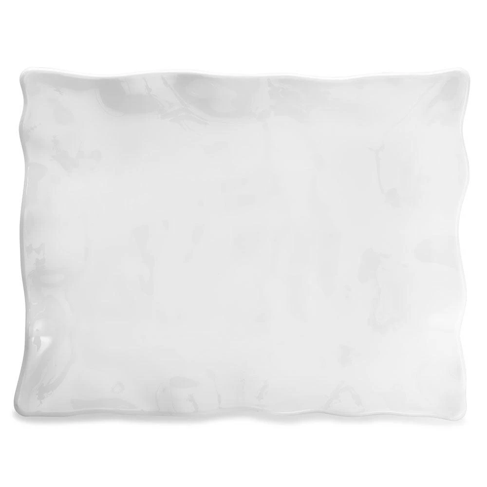 商品Q Squared|Ruffle Large Rectangle Salad Plate,价格¥454,第2张图片详细描述