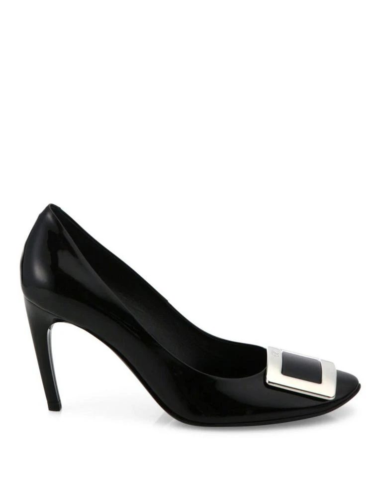 商品Roger Vivier|Belle de Nuit Patent Leather Pumps,价格¥2199,第5张图片详细描述