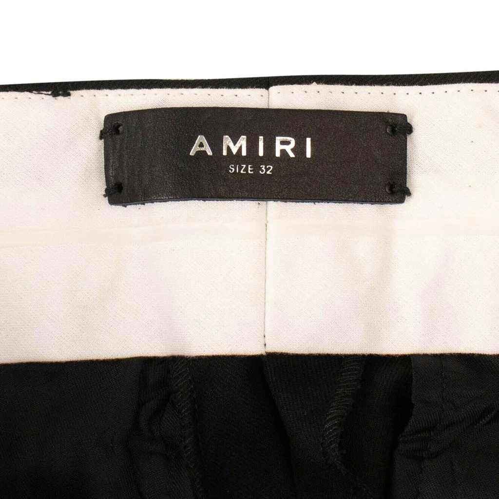商品AMIRI|Men's Black Beaded Guitar Strap Pants,价格¥4123,第1张图片详细描述