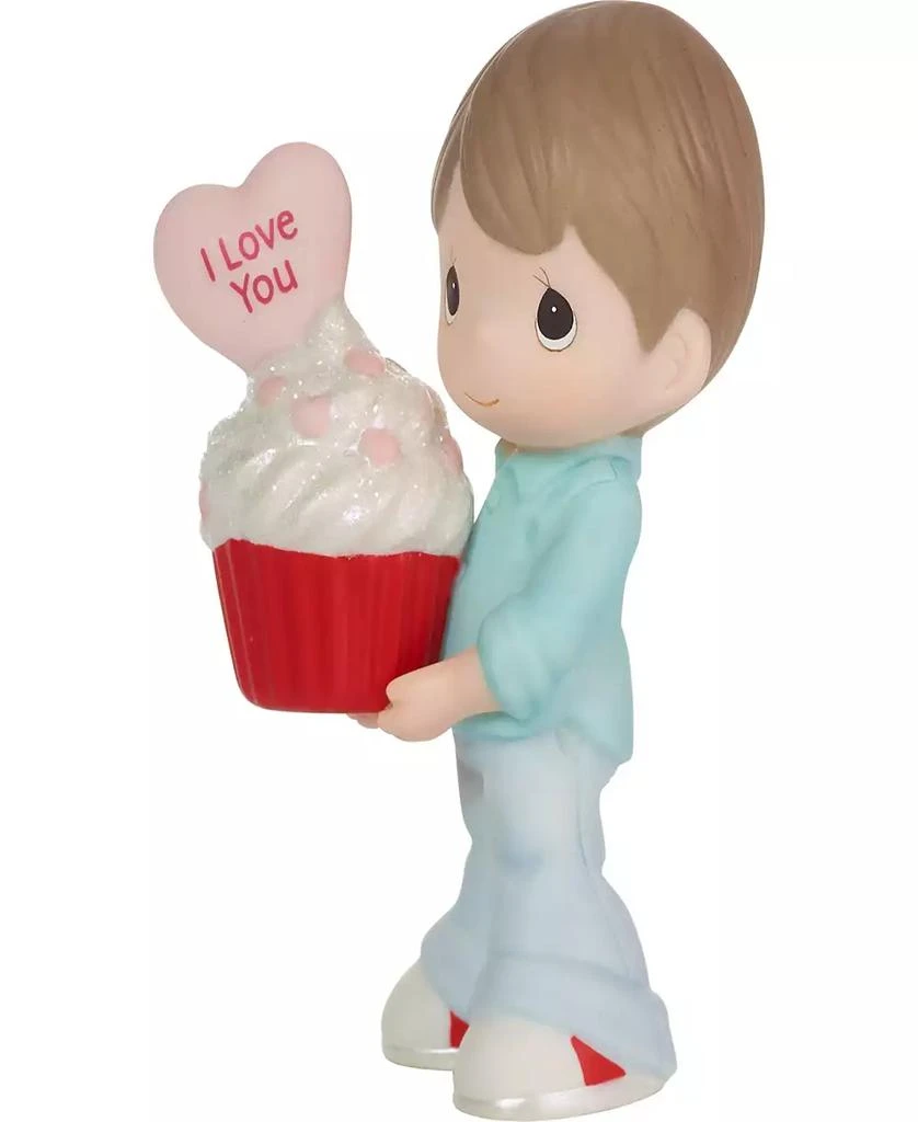 商品Precious Moments|222002E You Bake Me Happy Brunette Boy Porcelain Figurine,价格¥328,第2张图片详细描述