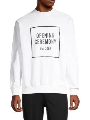 商品Opening Ceremony|Box Logo Regular Fit Sweatshirt,价格¥1126,第1张图片