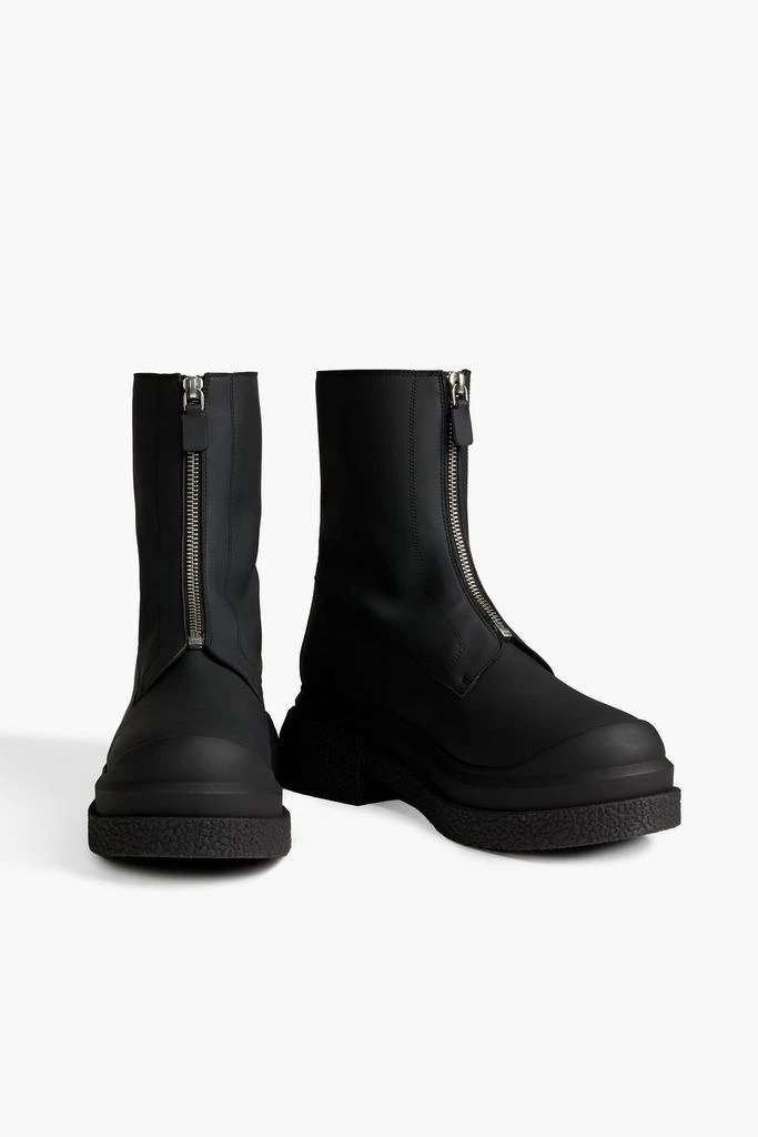 商品Stuart Weitzman|Charli faux leather ankle boots,价格¥2405,第2张图片详细描述