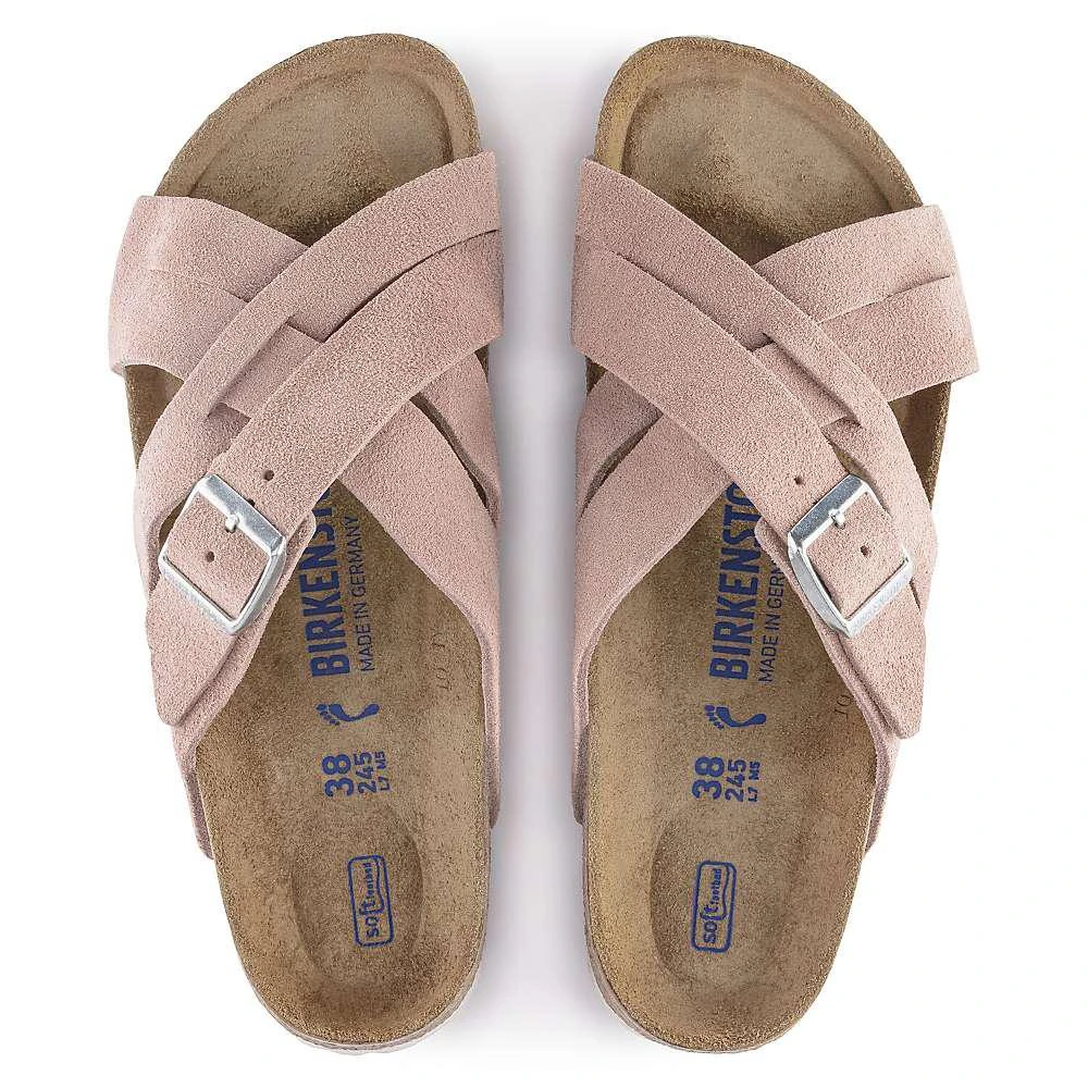 商品Birkenstock|Birkenstock Women's Lugano Soft Footbed Sandal,价格¥1195,第2张图片详细描述