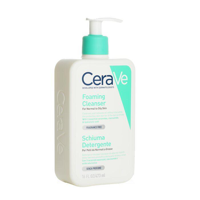 商品CeraVe|CeraVe 修护净颜泡沫洁面啫喱 473ml/16oz,价格¥192,第4张图片详细描述