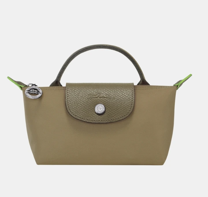 商品Longchamp|珑骧女士 Le Pliage短柄可折叠化妆包饺子包手拿包（香港仓发货）,价格¥710,第1张图片