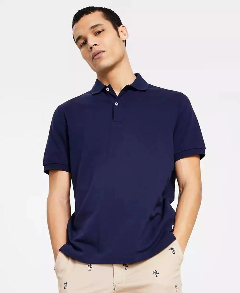 商品Club Room|Men's Classic Fit Performance Stretch Polo, Created for Macy's,价格¥169,第1张图片详细描述