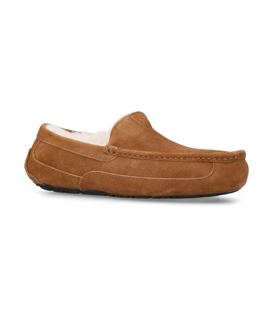 商品UGG|Suede Ascot Slippers,价格¥1225,第1张图片