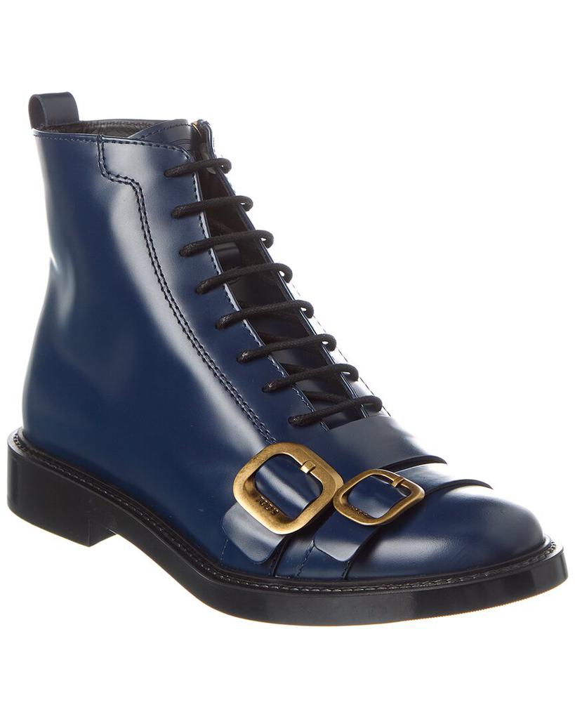TOD’s Lace-Up Leather Boot image 2