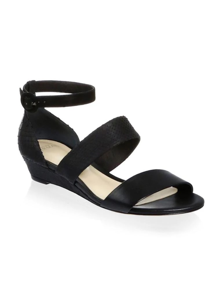 商品Alexandre Birman|New Yanna Leather Platform Sandals,价格¥2063,第2张图片详细描述