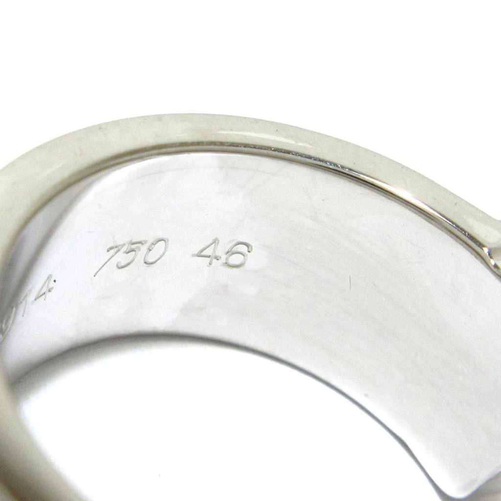 Cartier Vintage Double C 18K White Gold Ring EU 46 商品