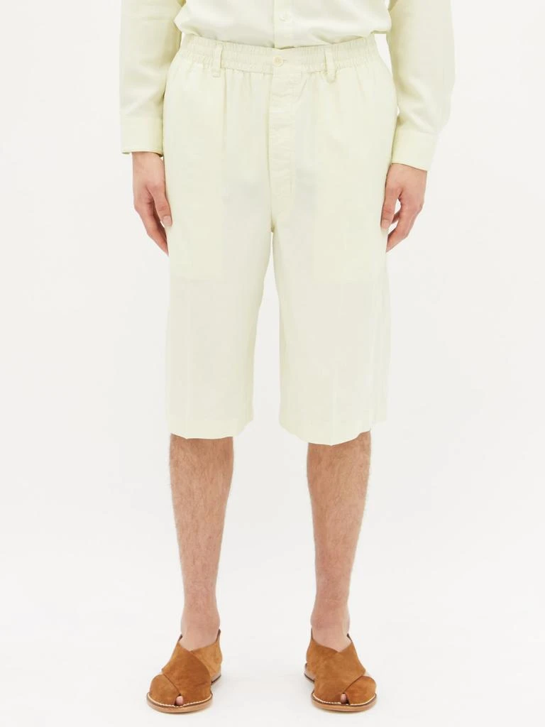 Easy elasticated-waist silk shorts 商品