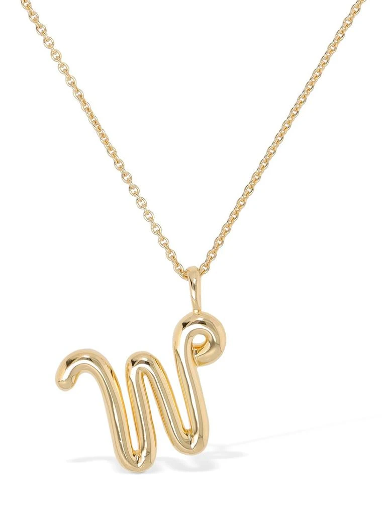 商品Missoma|Curvy Molten "w" Pendant Necklace,价格¥547,第1张图片