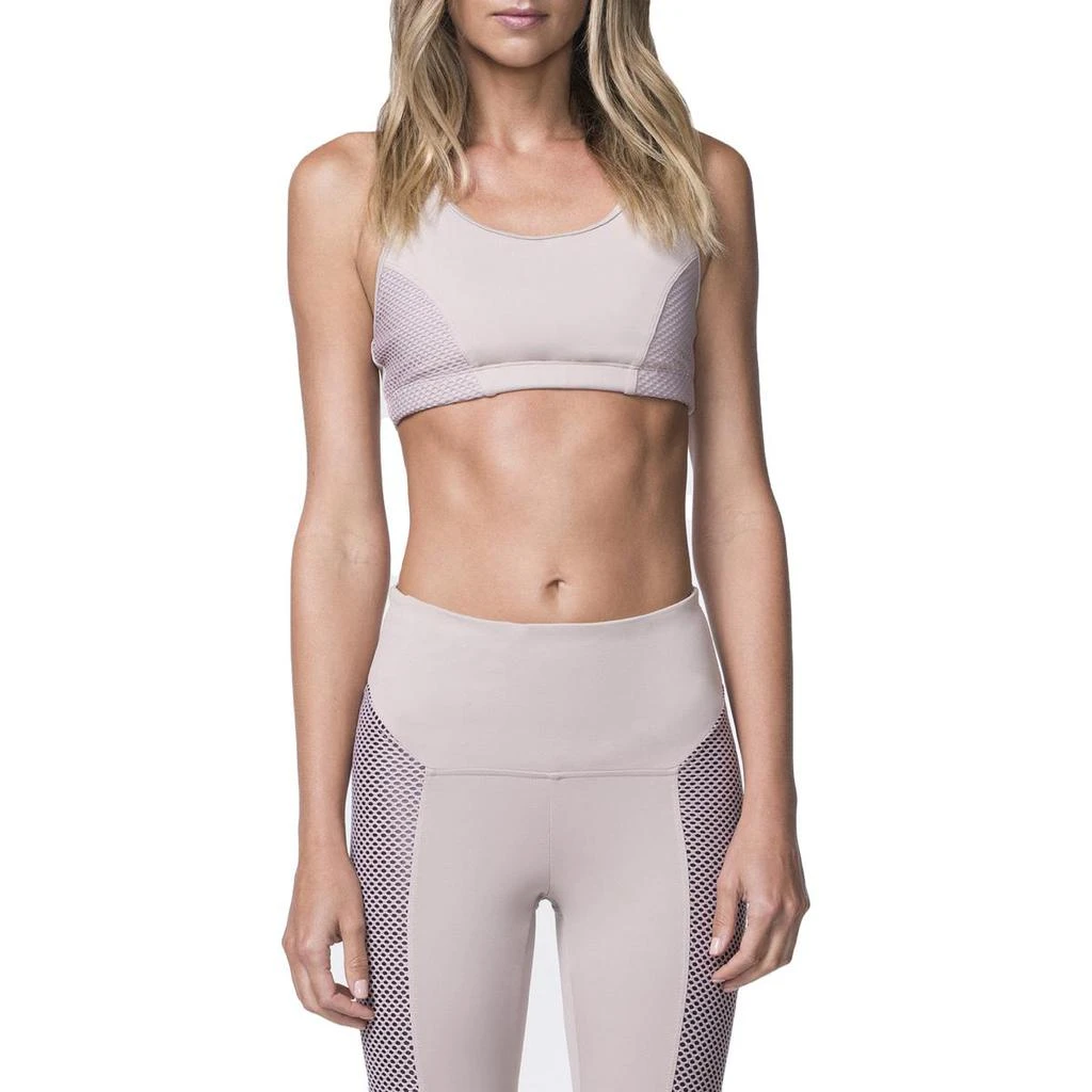 商品Koral|Koral Force Versatility Women's Mixed Media High Compression Fitness Sports Bra,价格¥124,第1张图片