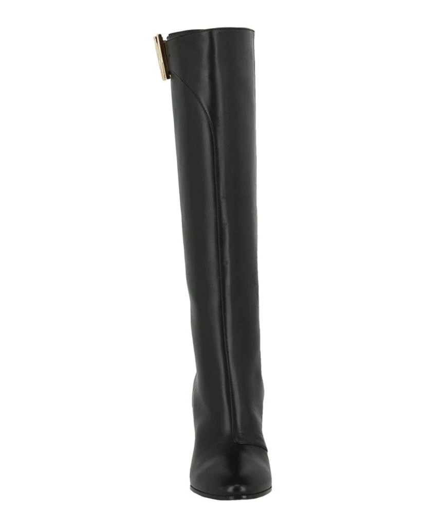 商品Moschino|Tall M-Logo Leather Boots,价格¥3697,第4张图片详细描述