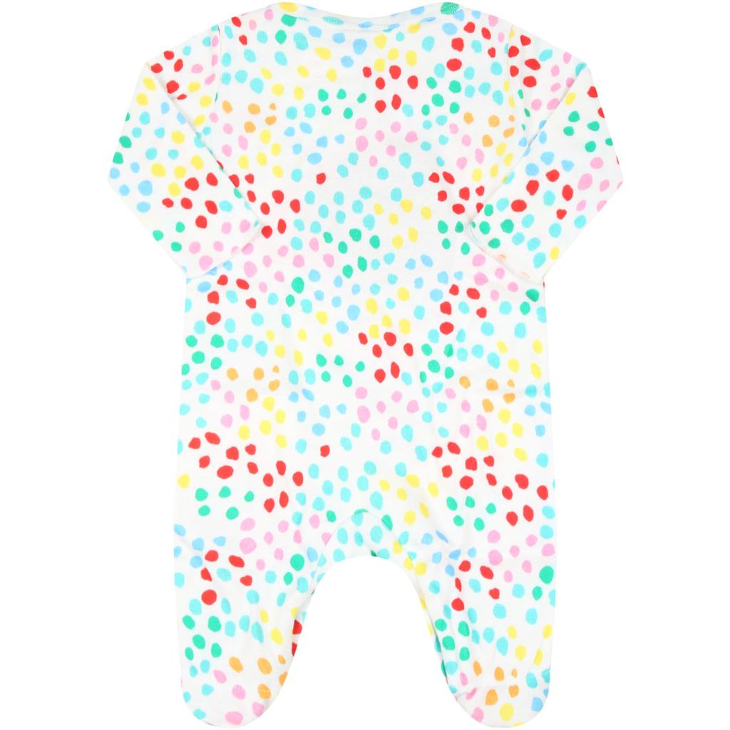 Stella McCartney Kids White Set For Baby Girl With Polka Dots And Mushrooms商品第3张图片规格展示