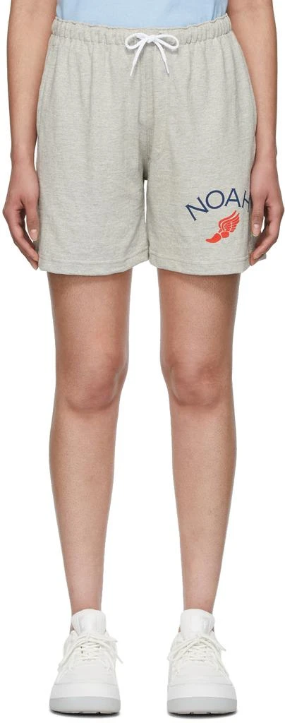 商品Noah|Grey Rugby Cloth Shorts,价格¥707,第1张图片