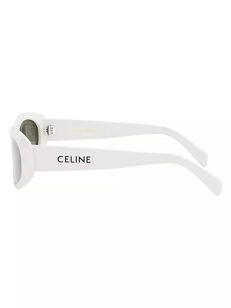 商品Celine|Monochroms 57MM Geometric Sunglasses,价格¥3280,第4张图片详细描述