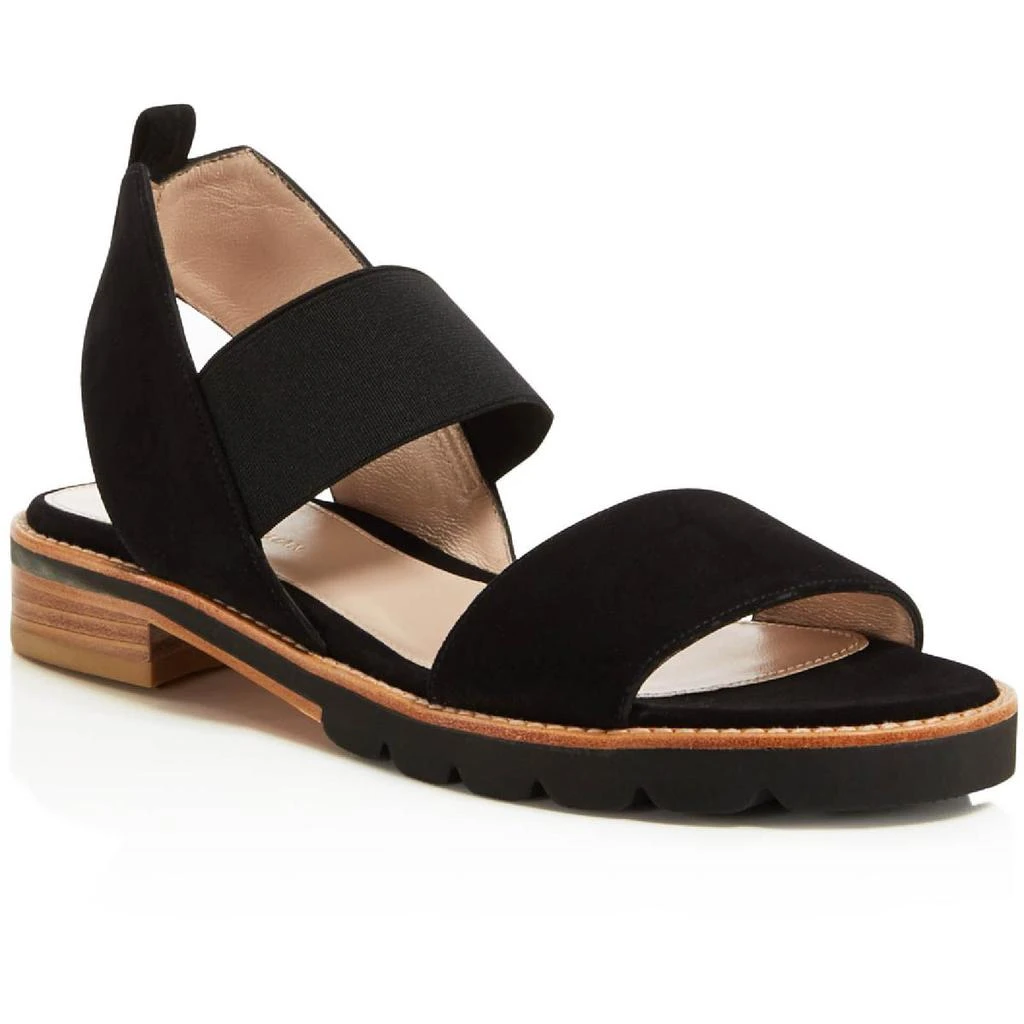商品Stuart Weitzman|Stuart Weitzman Womens Topical Faux Suede Stretch Slingback Sandals,价格¥584,第1张图片
