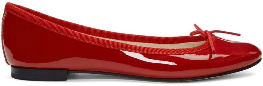 商品Repetto|Cendrillon 红色经典芭蕾舞鞋,价格¥2540,第1张图片