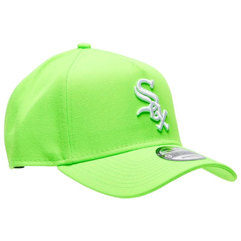 商品New Era|New Era White Sox A Frame Neon Adjustable Cap - Men's,价格¥105,第3张图片详细描述