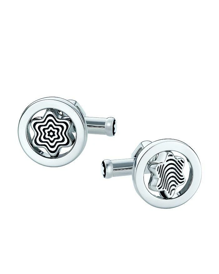 商品MontBlanc|Round Emblem Cufflinks,价格¥1796,第1张图片