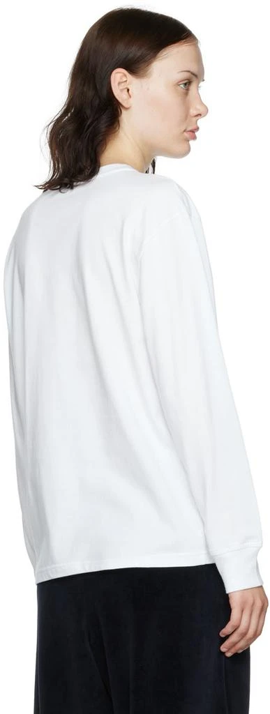 商品Alexander Wang|White Essential Long Sleeve T-Shirt,价格¥896,第3张图片详细描述