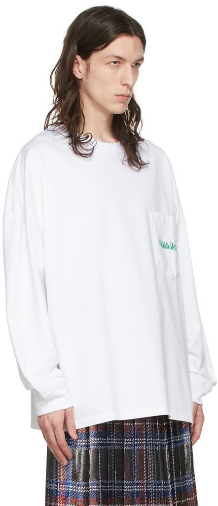 商品Martine Rose|White Cotton T-Shirt,价格¥1068,第4张图片详细描述