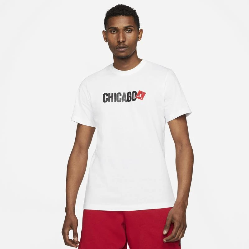 商品Jordan|Jordan Chicago City T-Shirt - Men's,价格¥261,第1张图片