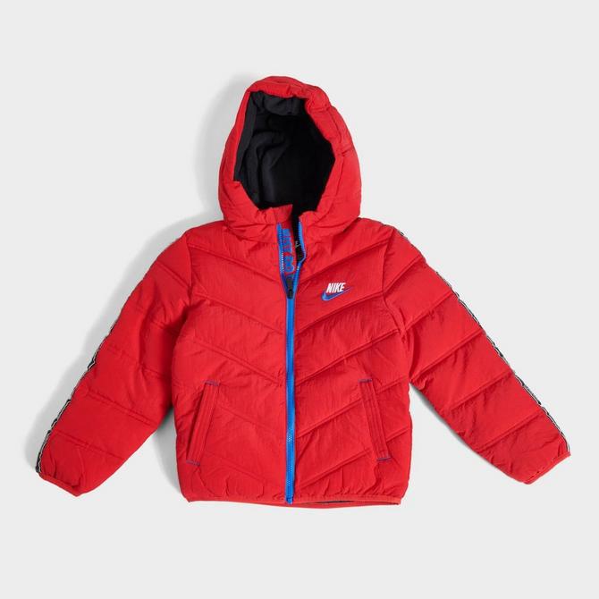 Little Kids' Nike Futura Taped Puffer Jacket商品第2张图片规格展示