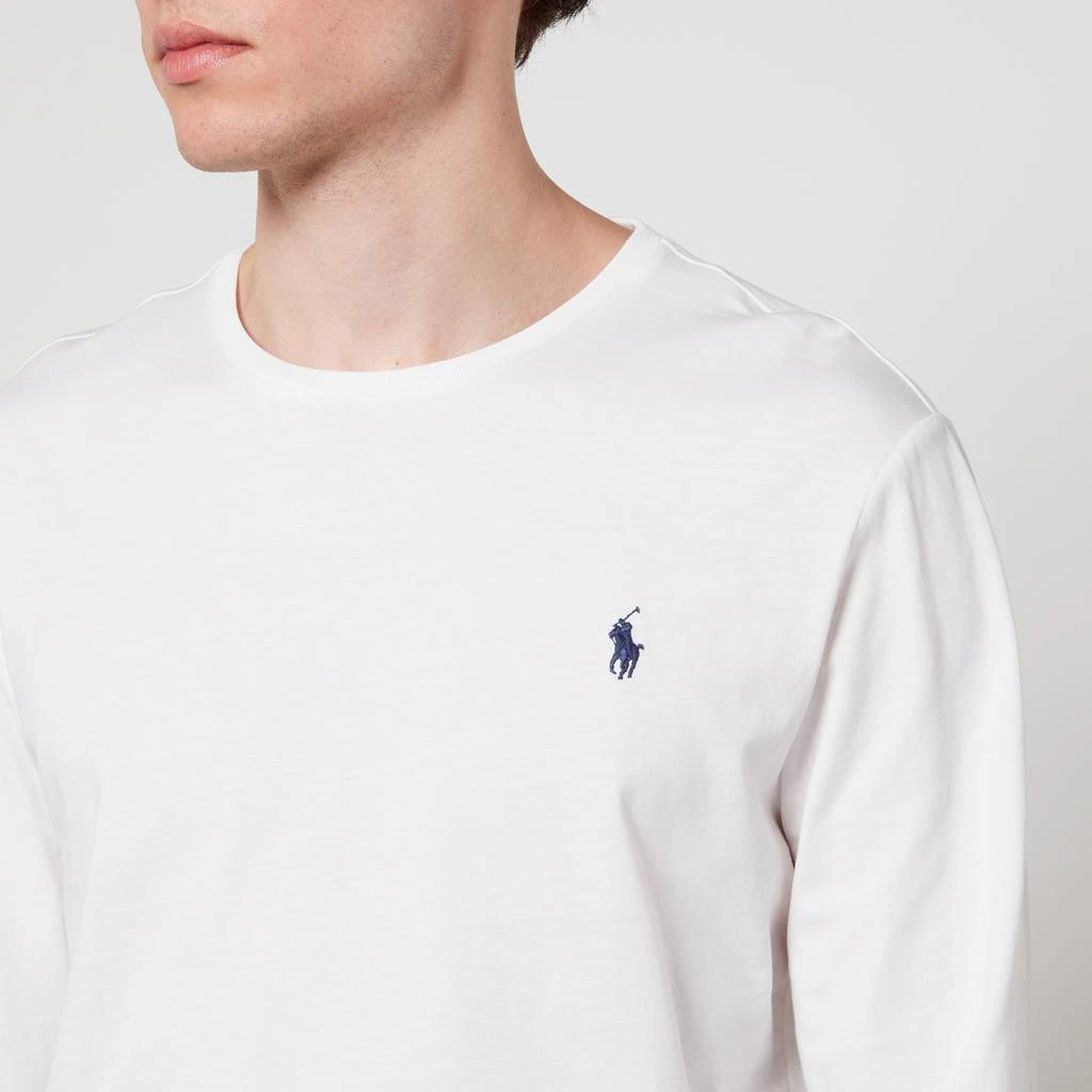 商品Ralph Lauren|Polo Ralph Lauren Logo-Embroidered Cotton-Jersey T-Shirt,价格¥352,第4张图片详细描述