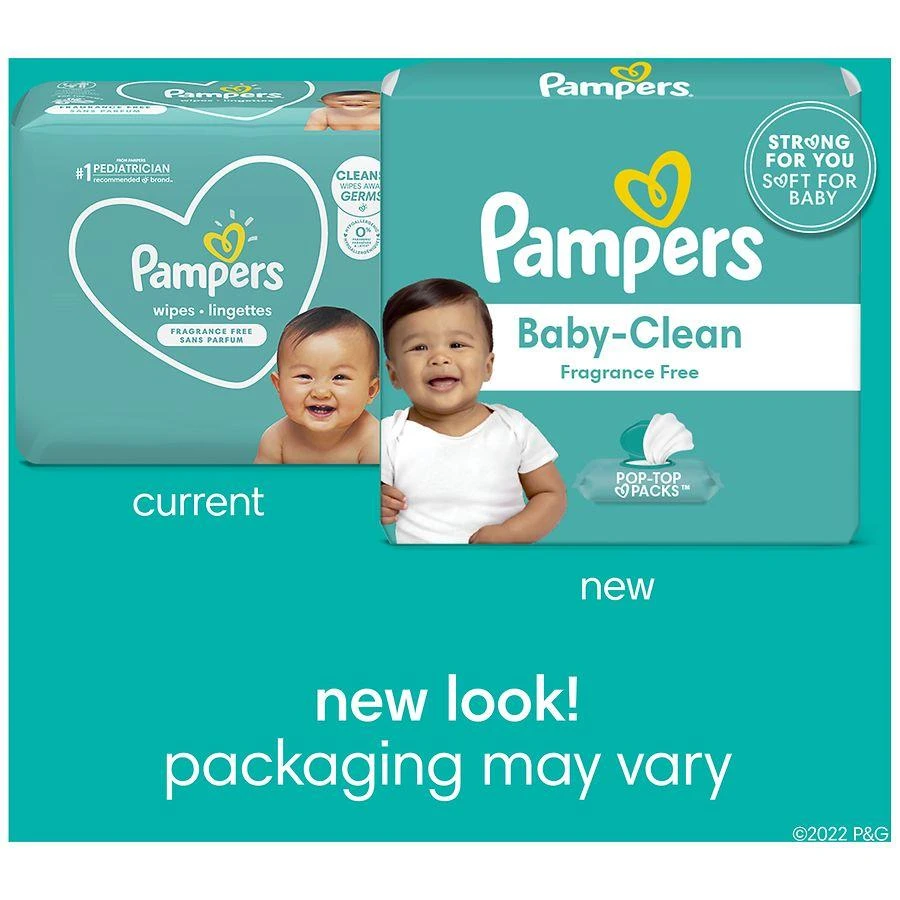 商品Pampers|Baby-Clean Wipes Unscented, 216,价格¥60,第2张图片详细描述
