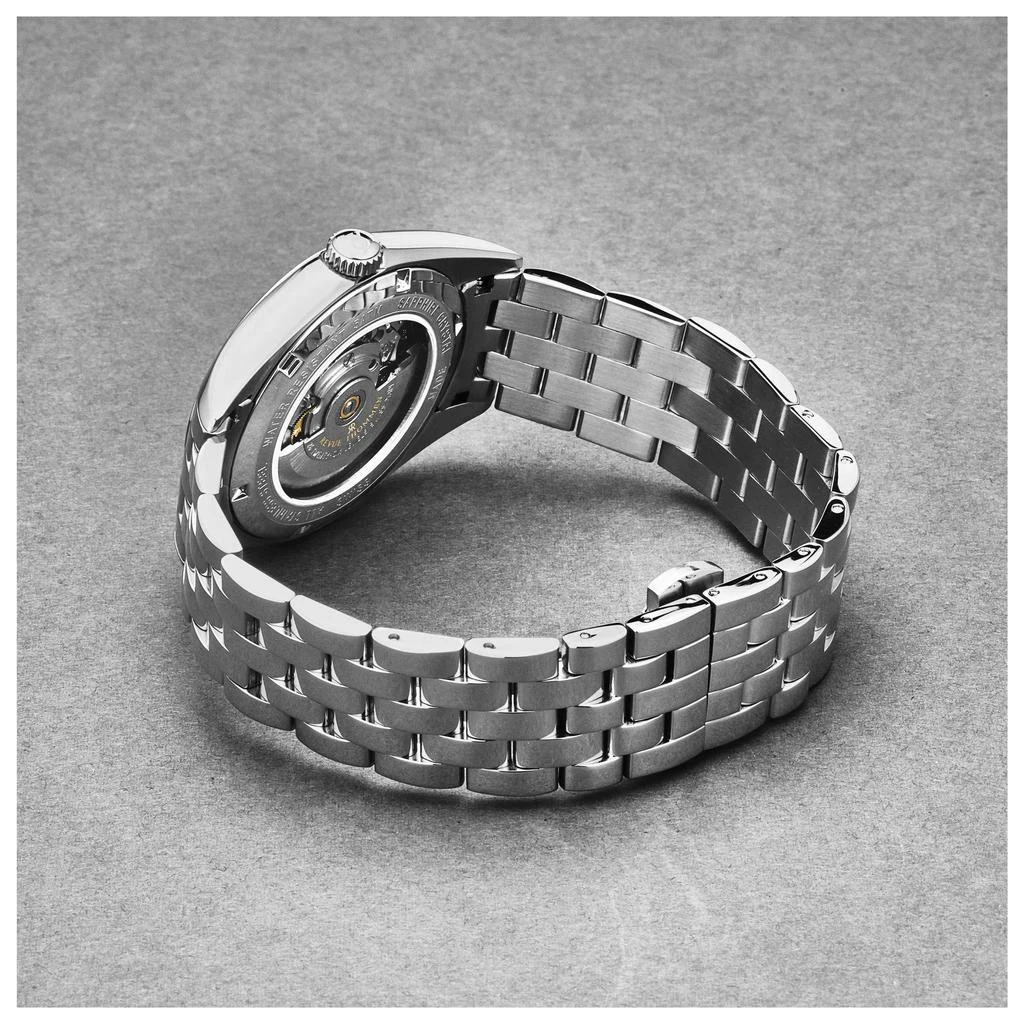 商品Revue Thommen|Heritage系列男士机械表 自动机芯 39mm 蓝色,价格¥4312,第5张图片详细描述