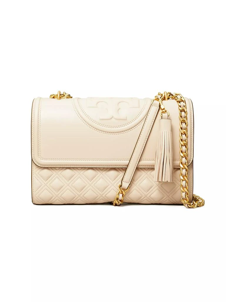 商品Tory Burch|Large Fleming Leather Tassel Crossbody Bag,价格¥3131,第1张图片