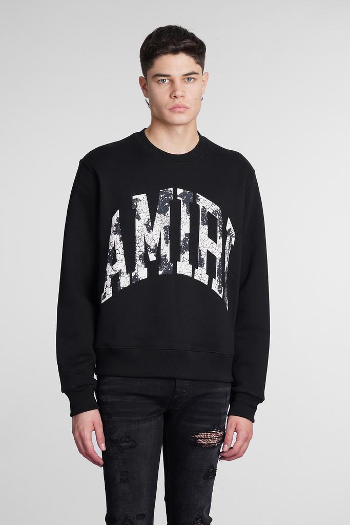 商品AMIRI|AMIRI Sweatshirt In Black Cotton,价格¥4734,第1张图片