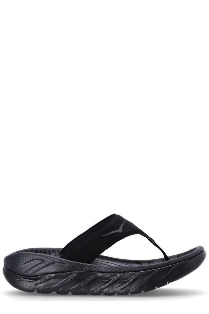 商品Hoka One One|Hoka One One Logo-Printed Ora Recovery Flip Flops,价格¥551,第1张图片
