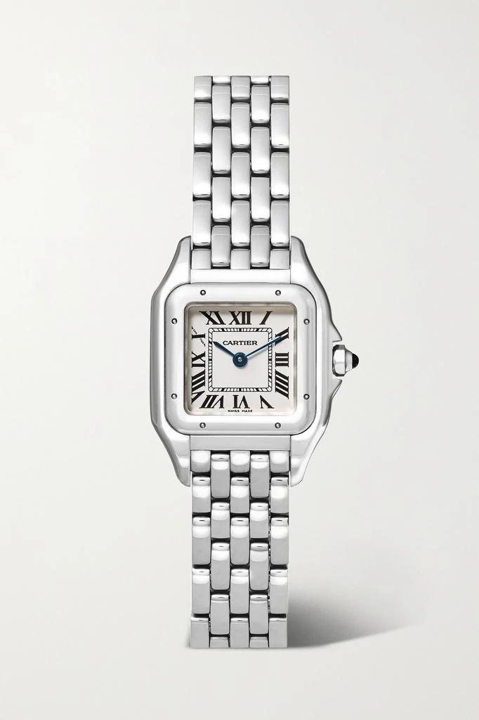 商品Cartier|Panthère De Cartier 22 毫米小号精钢腕表,价格¥30735,第1张图片