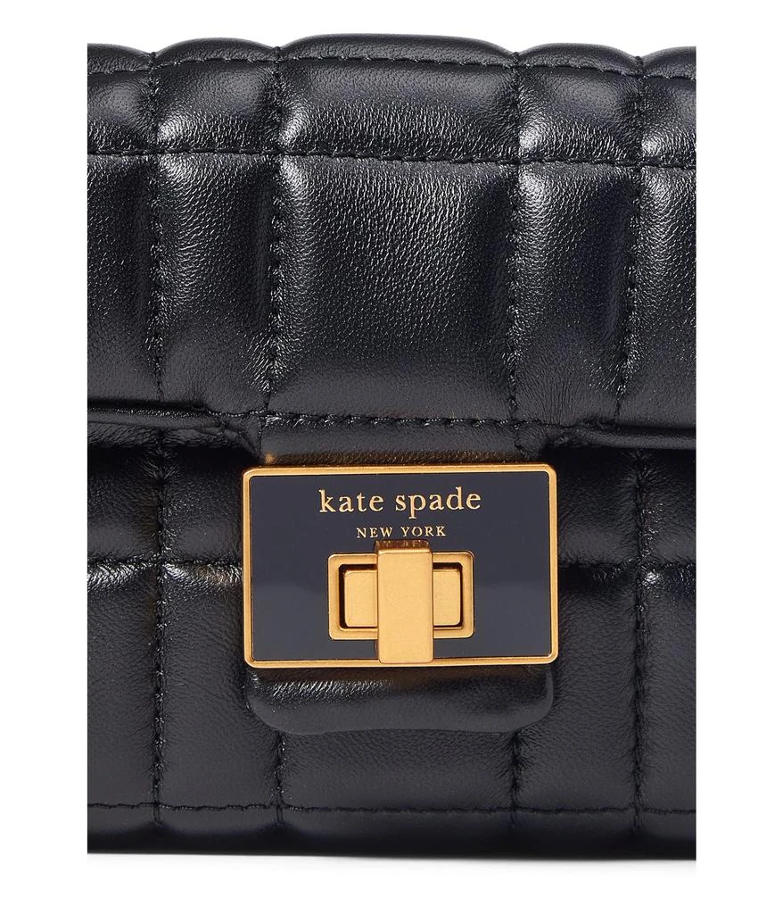 商品Kate Spade|Evelyn Quilted Leather Small Shoulder Crossbody,价格¥1783,第4张图片详细描述