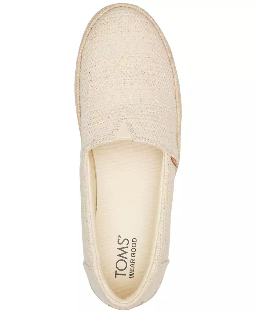 商品TOMS|Women's Valencia Canvas Platform Espadrilles,价格¥442,第4张图片详细描述