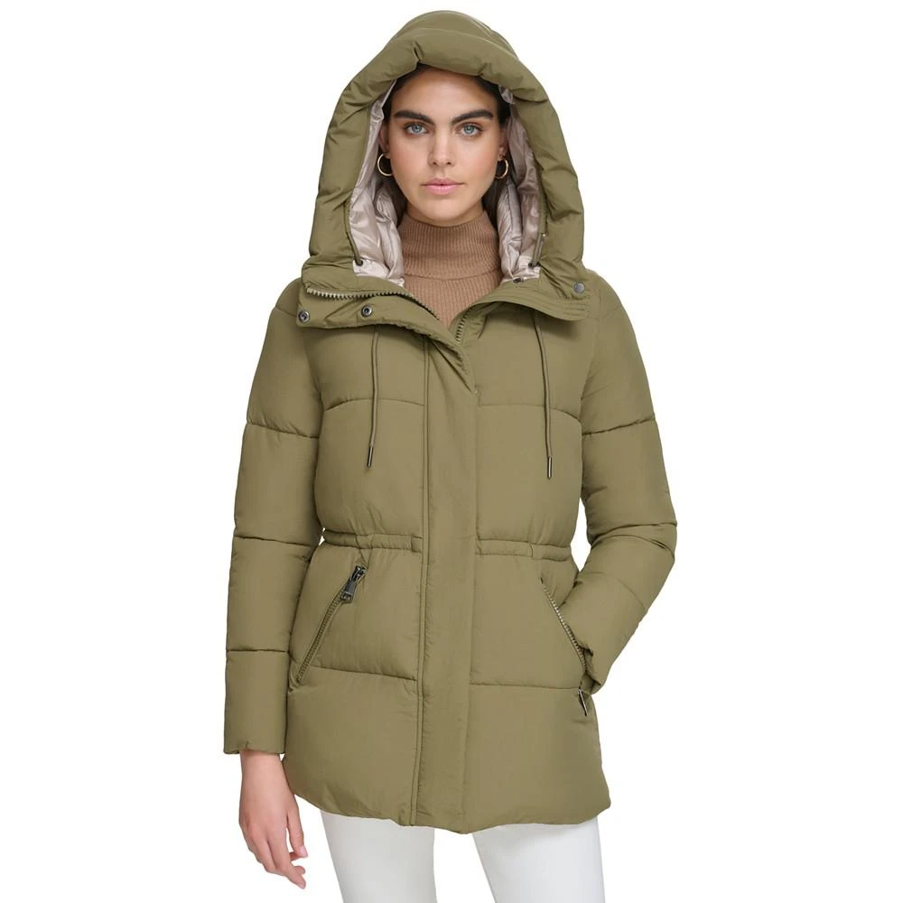 商品Calvin Klein|Women's Hooded Anorak Puffer Coat,价格¥1463,第5张图片详细描述