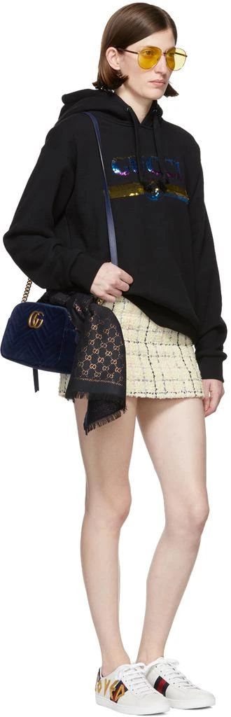 Blue Velvet Small GG Marmont 2.0 Shoulder Bag 商品