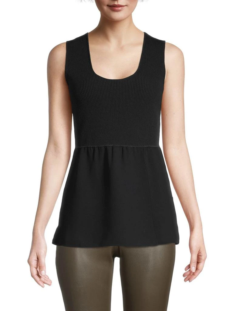 商品Theory|Sleeveless Peplum Top,价格¥439,第1张图片