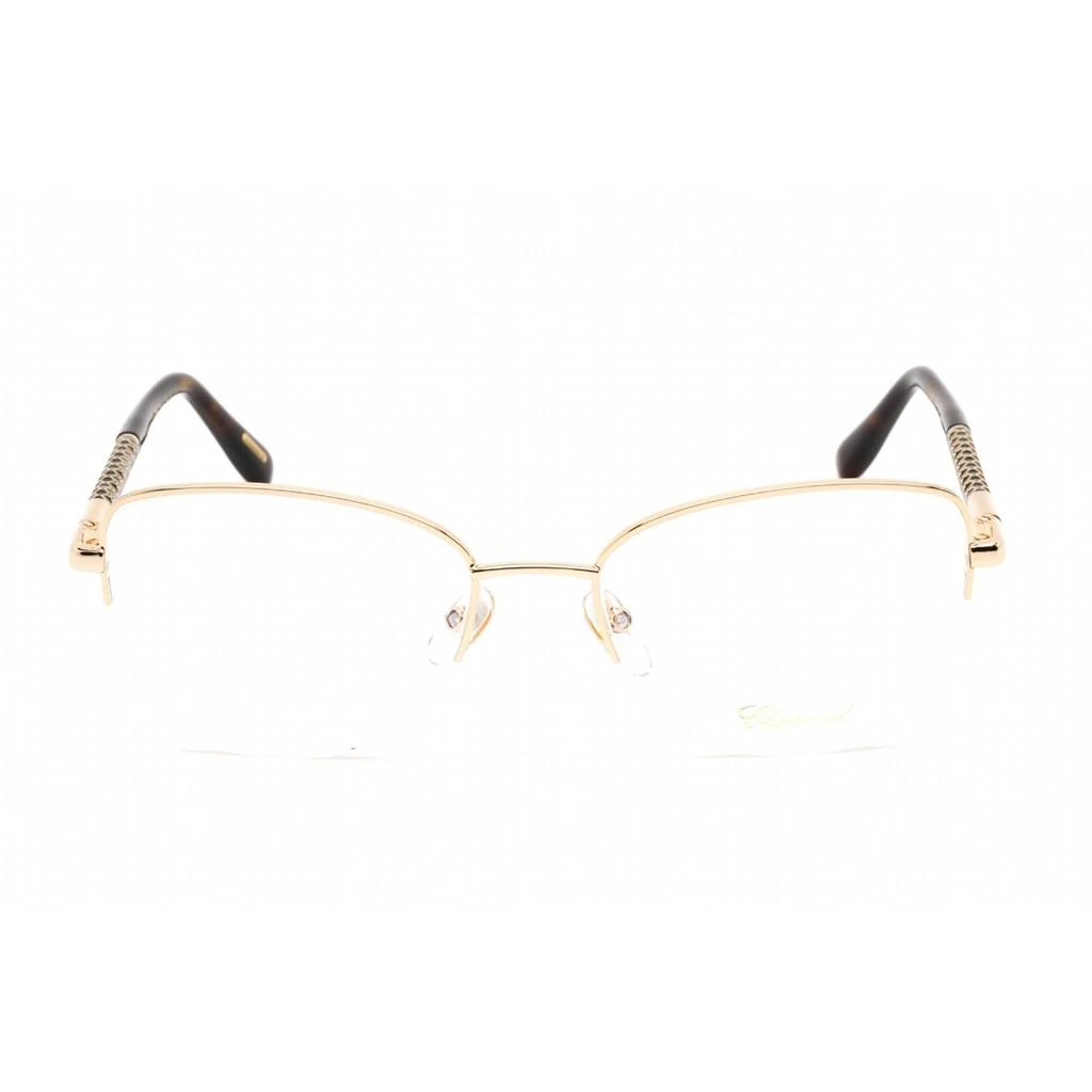 商品Chopard|Chopard Women's Eyeglasses - Shiny Rose Gold Metal Cat Eye Shape Frame | VCHF46 300K,价格¥1602,第2张图片详细描述