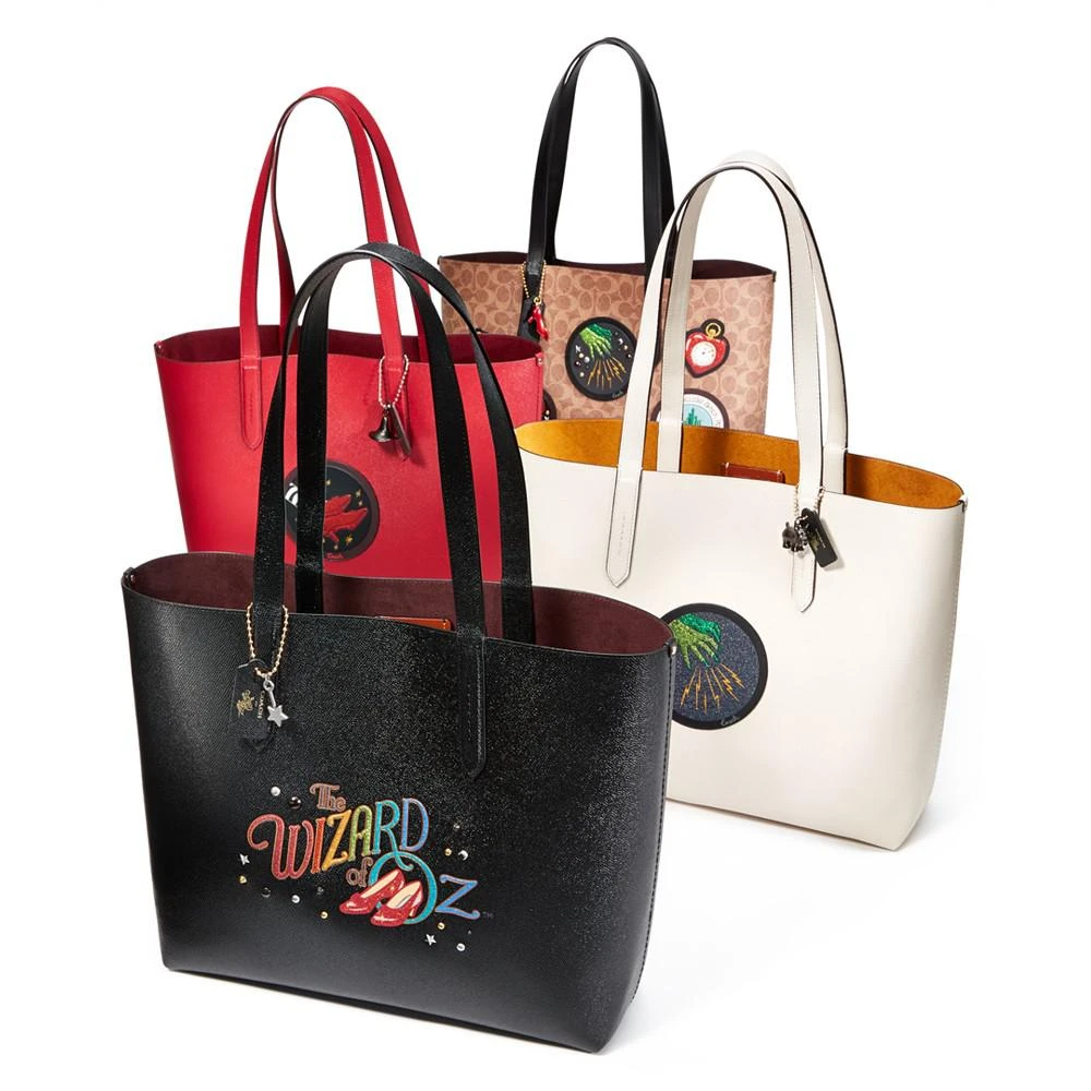 商品Coach|Wizard Of Oz Crossgrain Leather Highline 托特包,价格¥578,第2张图片详细描述