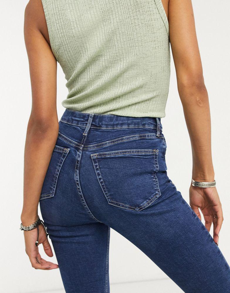 Topshop Jamie jean in indigo商品第3张图片规格展示