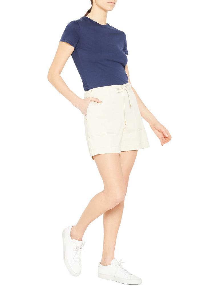 商品Theory|Drawcord Draped Shorts,价格¥481,第7张图片详细描述