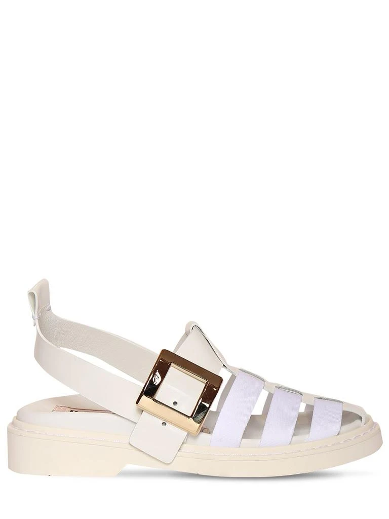 商品Roger Vivier|40mm Viv Rangers Fisherman Sandals,价格¥4101,第1张图片