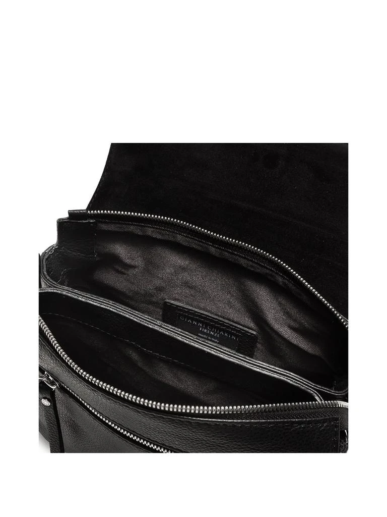 商品GIANNI CHIARINI|Three Black Leather Shoulder Bag,价格¥1338,第4张图片详细描述