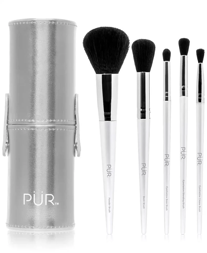 商品PÜR|5-Pc. Brush Set with Holder,价格¥368,第1张图片