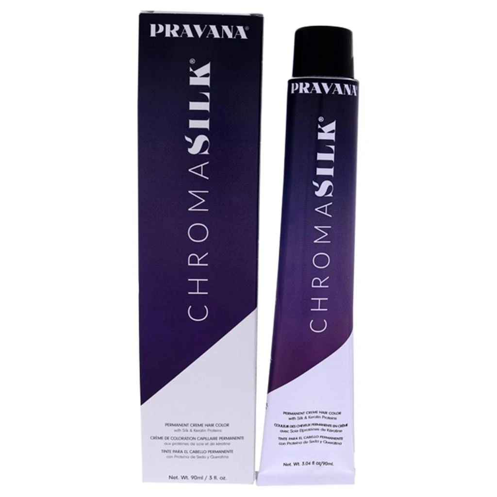 商品Pravana|I0105061 3 oz ChromaSilk Creme Hair Color, 4.45 Copper Mahogany Brown,价格¥125,第1张图片